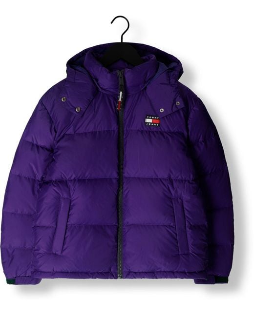 Tommy Hilfiger Purple Wattierte Jack Tjw Alaska Puffer Damen