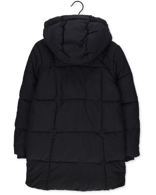 Calvin Klein Blue Wattierte Jack Long Quilted Puffer Coat Mädchen