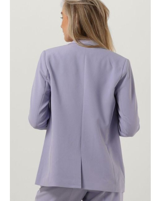 My Essential Wardrobe Purple Blazer 27 The Tailored Blazer Damen