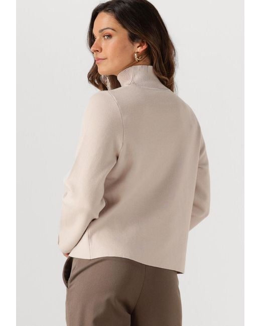Object Natural Damen Pullover & Cardigans Objreynard High Neck Pullover