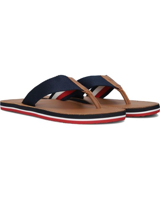 Tommy Hilfiger Pantolette Elevated Beachh in Black für Herren