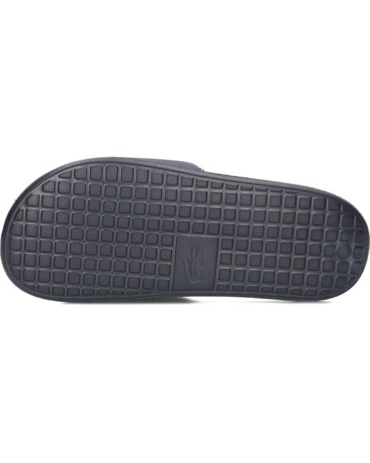 Lacoste Badelatsche Serve Slide 1.0 in Black für Herren