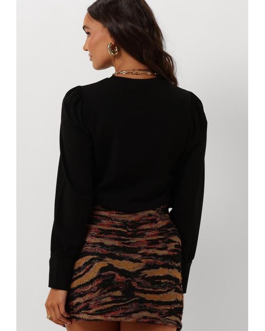 Object Black Pullover Caroline L/s Top