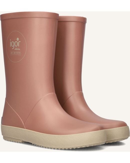 Igor Brown Mädchen Stiefel Splash