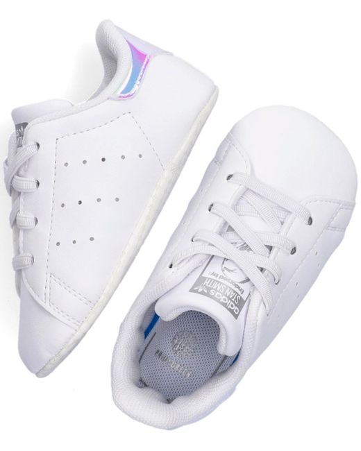 Chaussures Bebe Stan Smith Crib Fille Adidas En Coloris Blanc Lyst