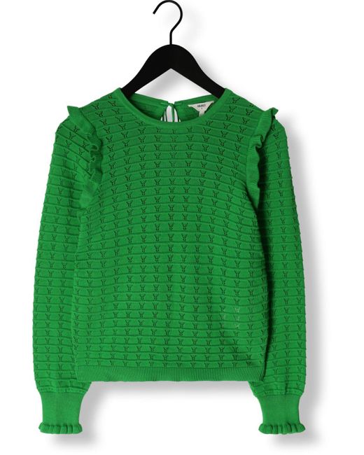 Object Green Pullover Objjasmin L/s Knit Pulloverd