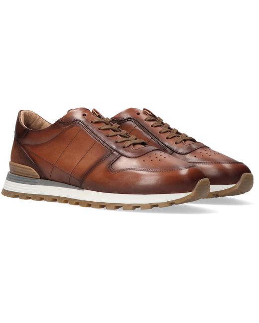 GIORGIO Lage Sneakers 87519 in het Bruin voor heren - Lyst