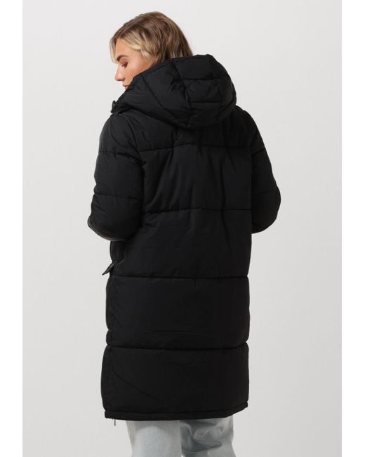 Object Black Wattierte Jack Objzhanna L/S Long Jacket Noos Damen
