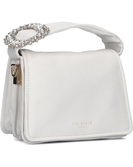 Ted Baker White Umhängetasche Emie