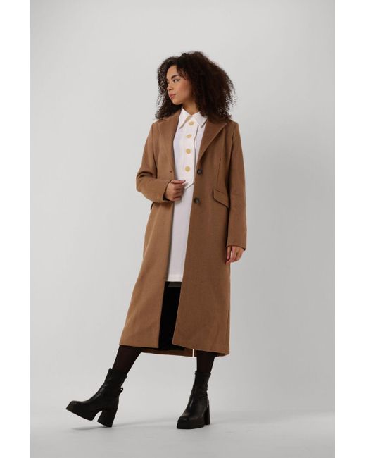 Beaumont Organic Brown Mäntel Long Blazer Coat Damen