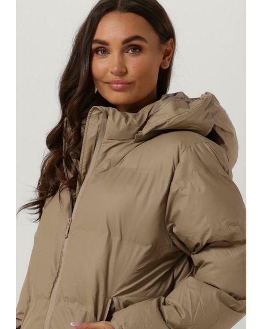 Neo Noir Brown Wattierte Jack Fox C Puffer Jacket Damen