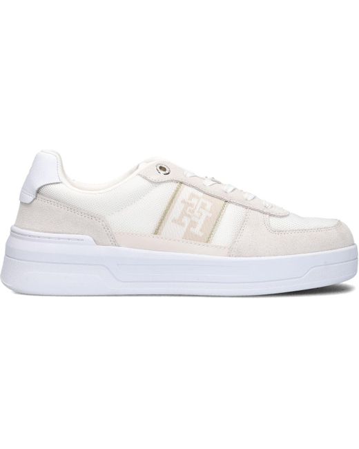 Tommy Hilfiger Black Sneaker Low Basket With Webbing Damen