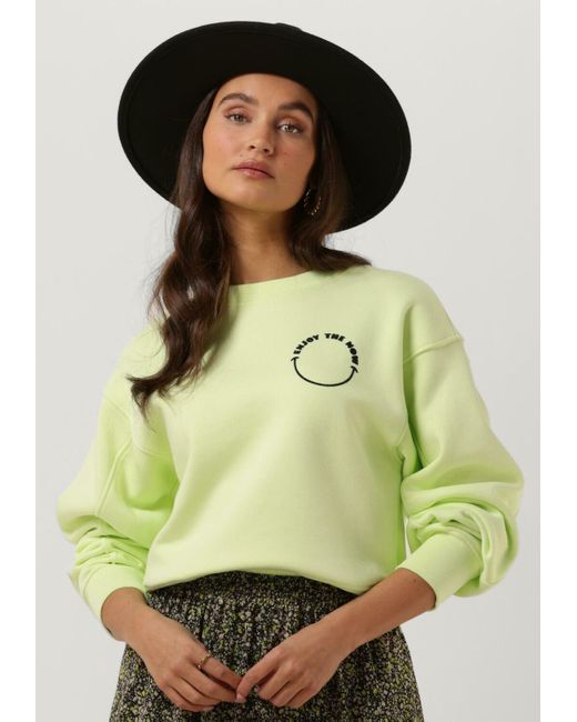 Catwalk Junkie Green Pullover Sw Enjoy The Now Damen