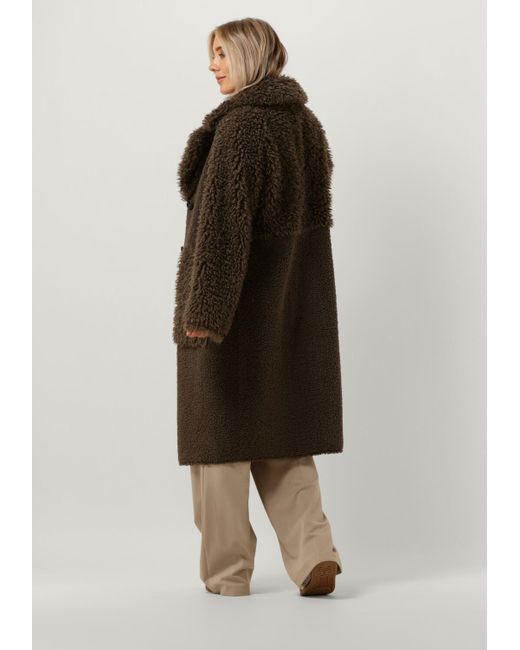 Beaumont Organic Brown Teddy-Jacke Jan Damen