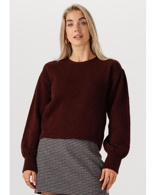 Modström Red Damen Pullover & Cardigans Patrickmd O-Neck