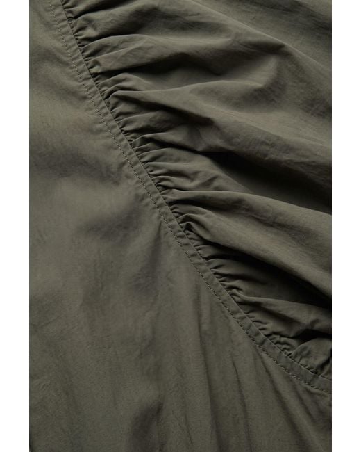 Neo Noir Green Damen Kleider Serene Poplin Dress