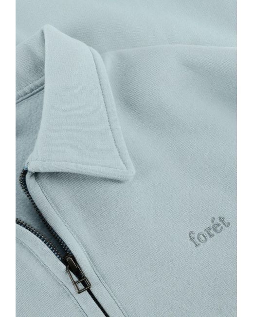 Forét Herren Pullover & Cardigans Hook Half Zip in Blue für Herren