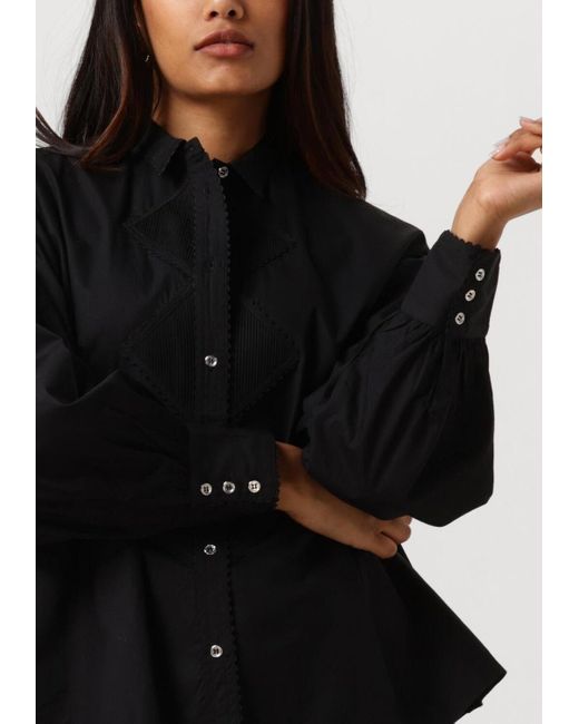 Antik Batik Black Bluse Laura Blouse