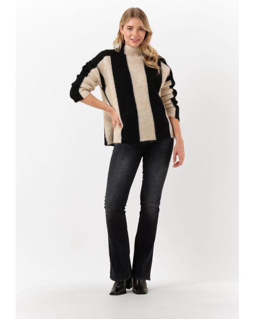 Second Female Black Rollkragenpullover Hertha Knit T-neck