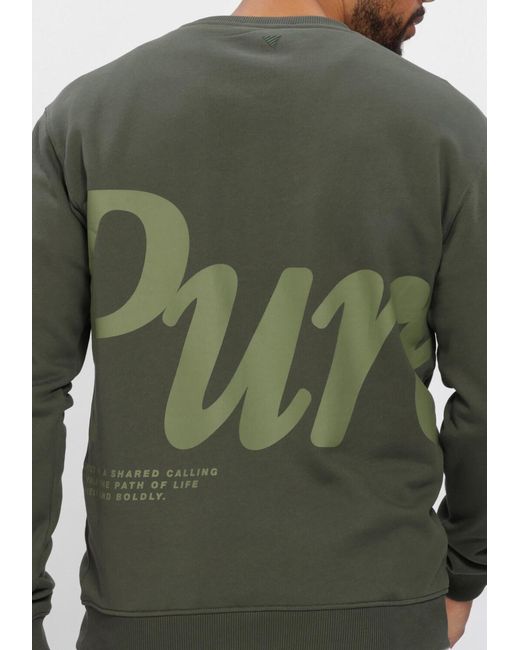 Pure Path Herren Pullover & Cardigans Pure in Green für Herren