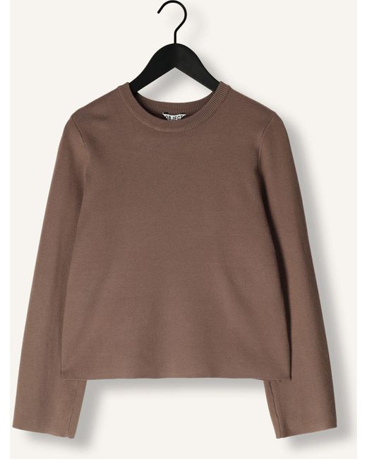 Object Brown Damen Pullover & Cardigans Objreynard O-Neck Pullover