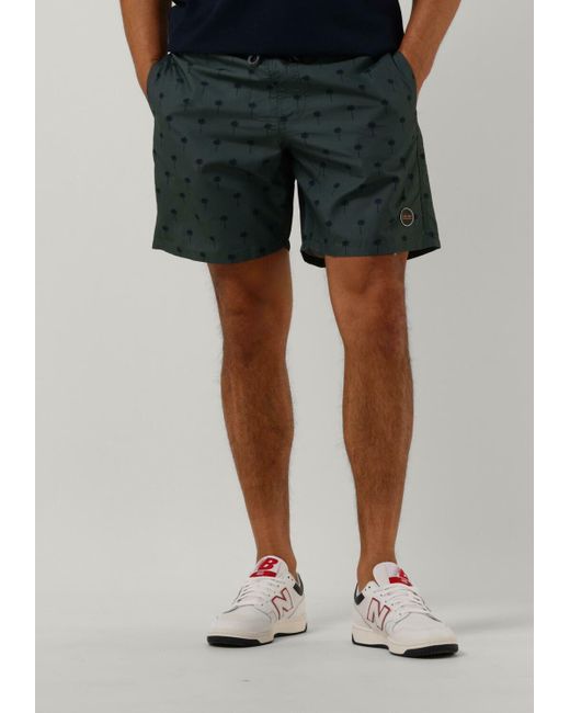 Shiwi Swimshort Scratched Palm Herren in Black für Herren