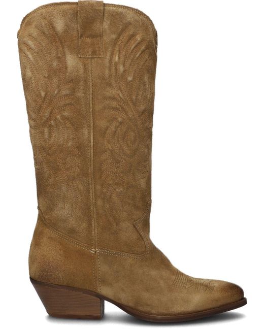 Omoda Brown Cowboystiefel D346 Damen