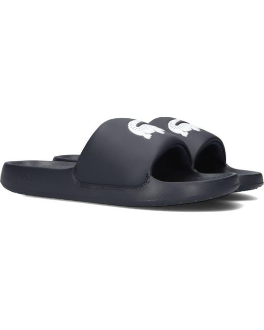 Lacoste Badelatsche Serve Slide 1.0 in Black für Herren