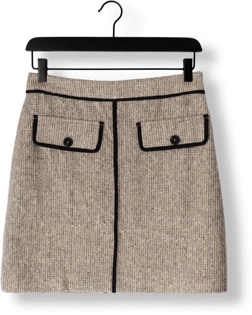 Bruuns Bazaar Natural Minirock Bergenia Mabella Skirt