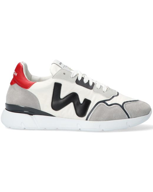 Blackstone Heren Sneakers Wit led lage sneaker | Van den Assem
