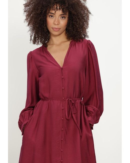 MSCH Copenhagen Red Damen Kleider Mschmyla Peninna Dress