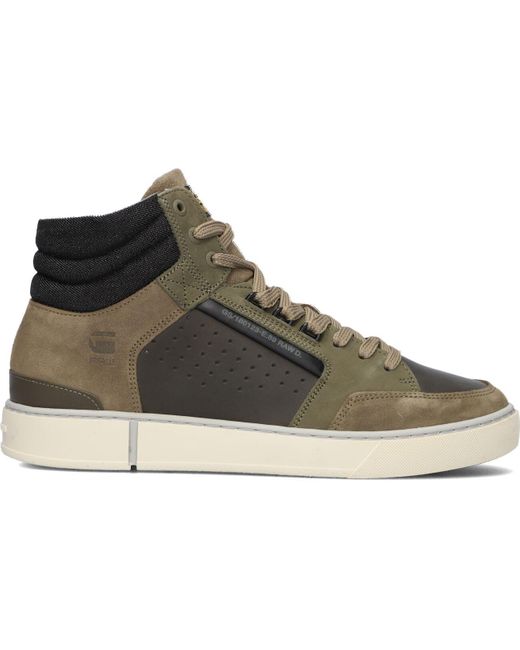 G-Star Sneaker High Ravond Ii Mid Lea M in Black für Herren