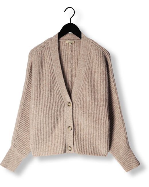Circle Of Trust Brown Strickjacke Cara Cardigan Nicht-gerade