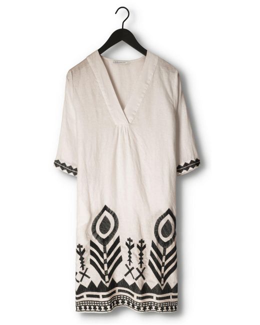 Greek Archaic Kori Natural Midikleid 230085