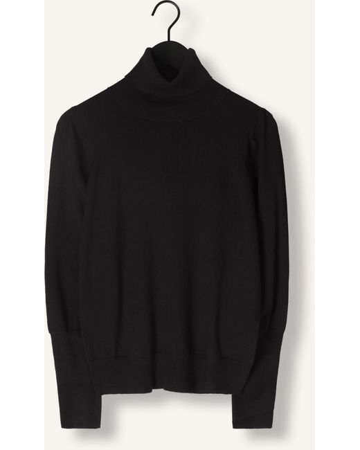 Notre-v Black Damen Pullover & Cardigans Basic Knit Blouse