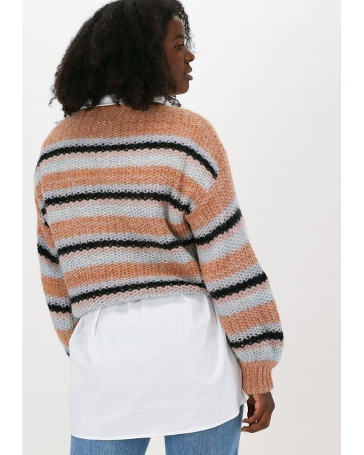 Second Female Multicolor Pullover Marion Knit O-neck