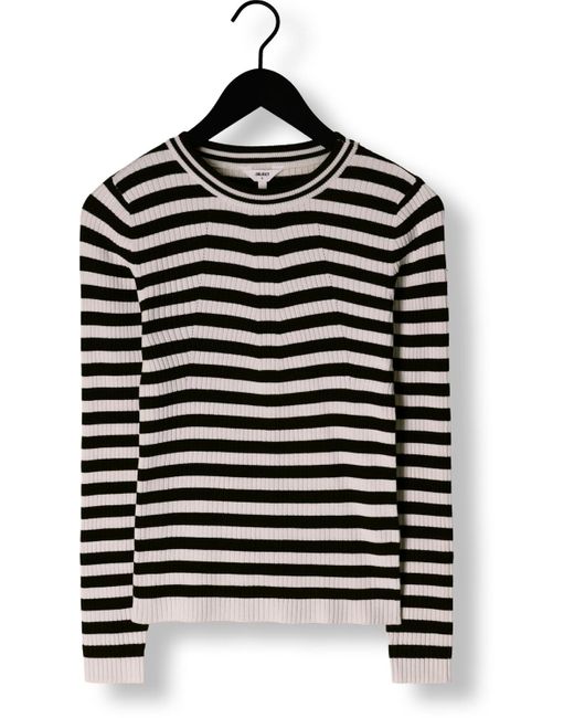 Object Black Objnicia L/s O-neck Knit Pullover