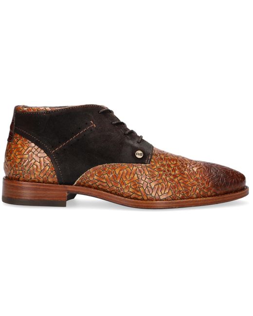 Rehab Nette Schoenen Salvador Weave in het Bruin voor heren - Lyst