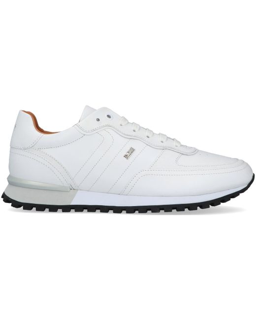 BOSS by HUGO BOSS Witte Lage Sneakers Parkour Runn It in het Wit voor heren  | Lyst BE