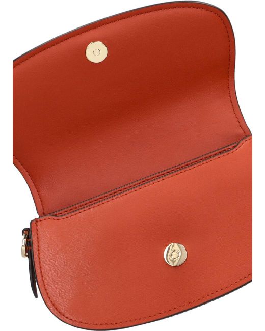 Michael Kors Red Umhängetasche Sm Ew Chain Sling Msgr Damen