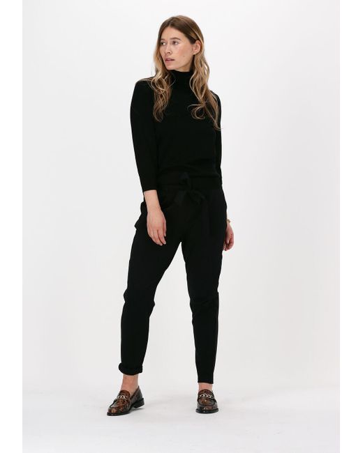 Minus Black Pullover Mersin Roll Neck Knit