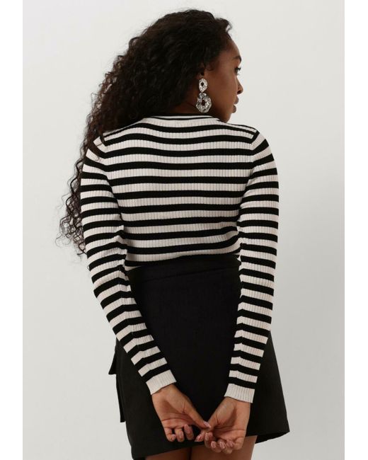 Object Black Objnicia L/s O-neck Knit Pullover