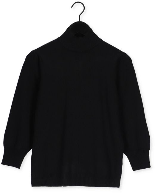 Minus Black Pullover Mersin Roll Neck Knit