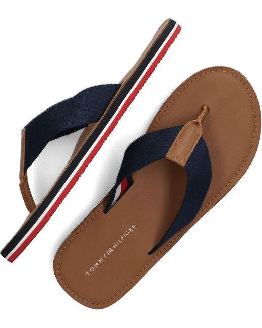 Tommy Hilfiger Pantolette Elevated Beachh in Black für Herren