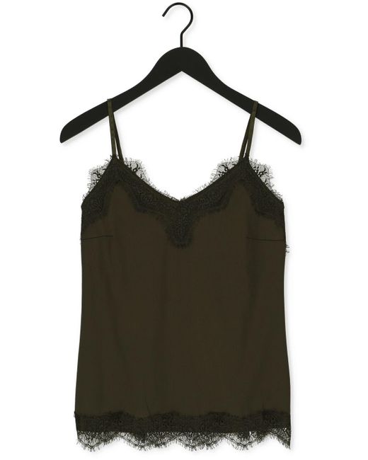 CC Heart Green Top Lace Top Damen