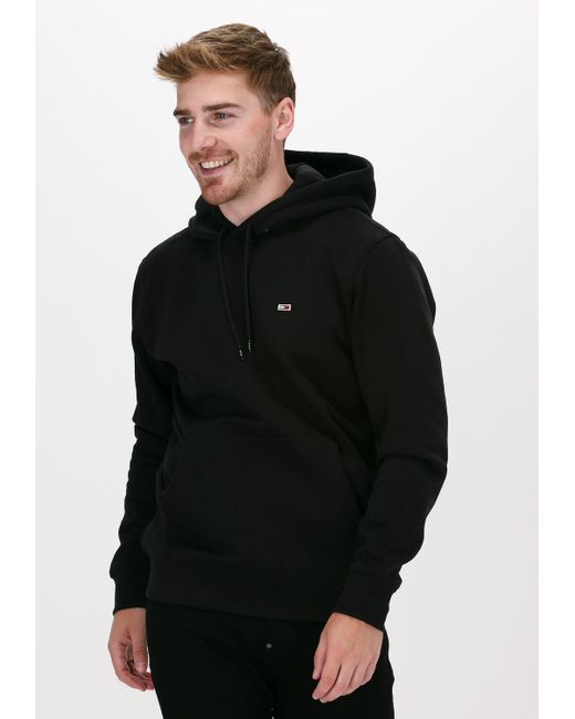 Tommy Hilfiger Sweatshirt Tjm Regular Fleece Hoodie Herren in Black für Herren