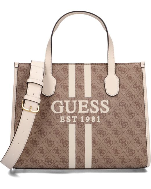 Guess Natural Handtasche Silvana 2 Compartment Tote