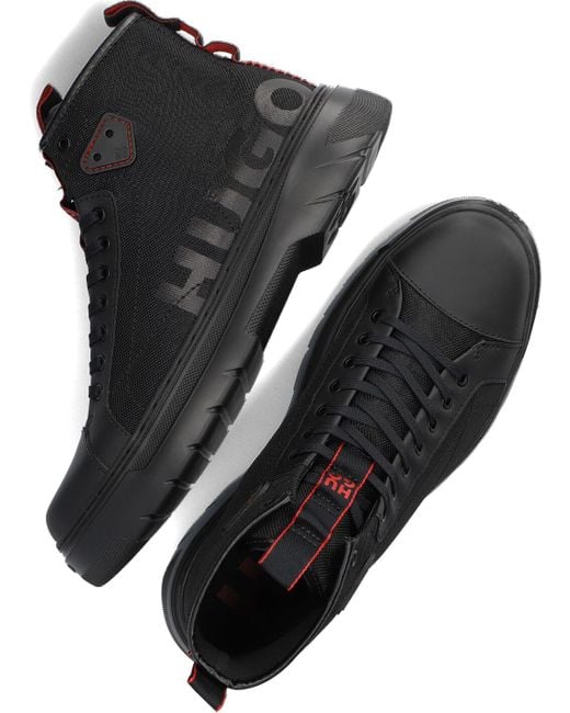 HUGO Sneaker High Urian in Black für Herren