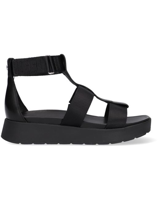 UGG Sandalen W Eeba in het Zwart - Lyst