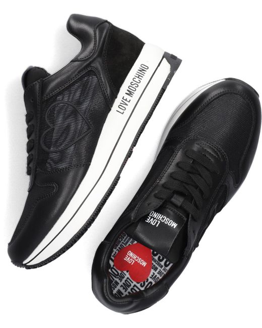 Love Moschino Black Sneaker Low Ja15694g0g